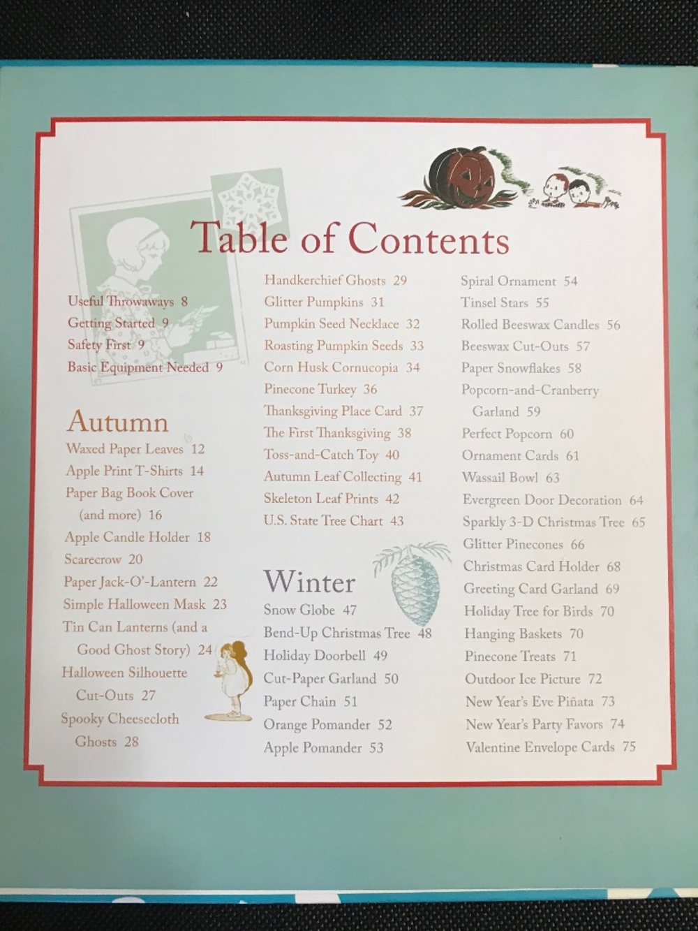 Kids crafting book
